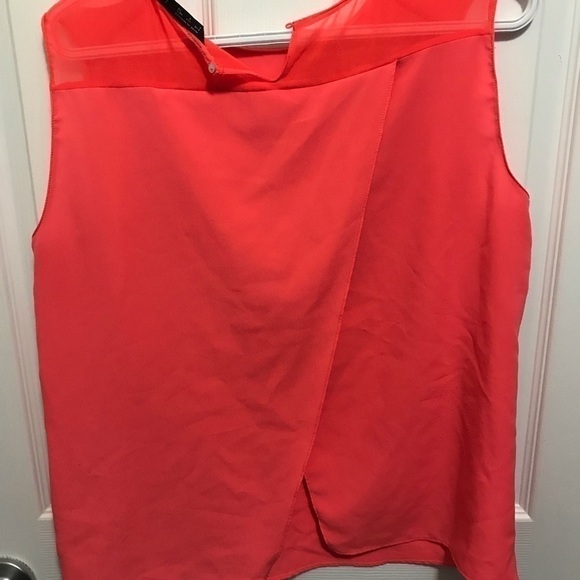 EUC Zara basics chiffon tank - Picture 4 of 4